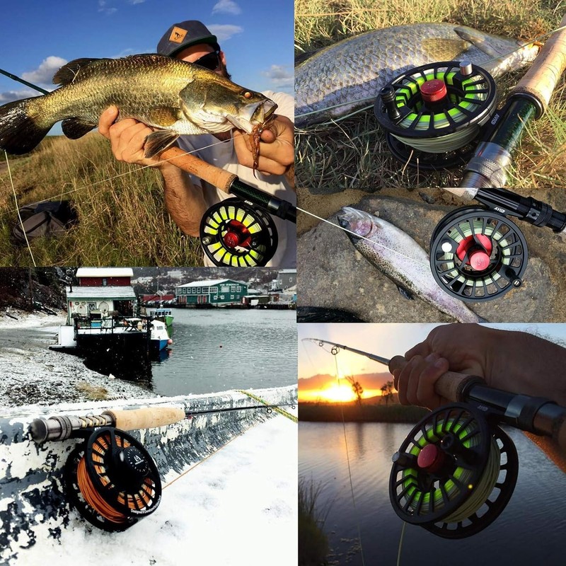 Maxcatch Fly Fishing Reel with CNC-machined Aluminum Body Avid Series