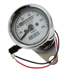 Ager Speedometer, Mechanical Motorbike with Trip, 140 km, Mini General Purpose