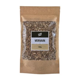 Lowhill Valley Vervain Herbal Infusion - Cut and Dried Verbena Officinalis - Loose-Leaf Herbal Tea - For Relaxation & Mental Well-Being Support - 100% Natural - 100g