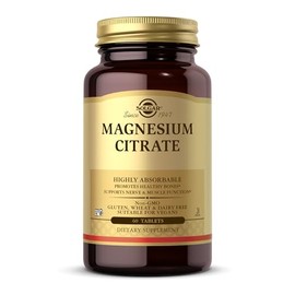 Solgar Magnesium Citrate - 60 Tablets