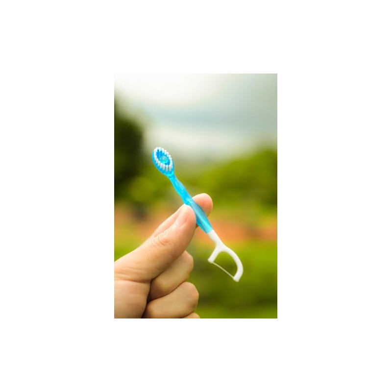 Pillo Cepillo de Dientes Mini desechable con pasta integrada -