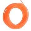 Orange Smooth PU Polyurethane Round Belt for Drive Transmission(5mm*10m)