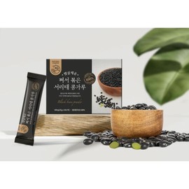 Chaewoon 햇살채운 쪄서 볶은 서리태 콩가루 30봉 x 4박스 (총 120봉) Sunshine-filled Steamed and Stir-fried Black Soybean Powder 30 Bags x 4 Boxes (Total 120 Bags)