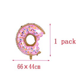 Halfway Donut Decorations - 6 Month Old Girl's 1/2 Birthday Party Decorations