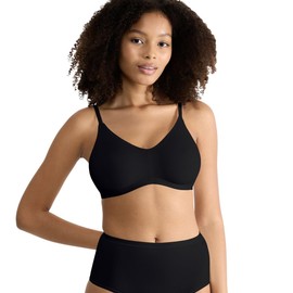 Sloggi Womens Go Daily Cotton Soft Bra, Black, L UK