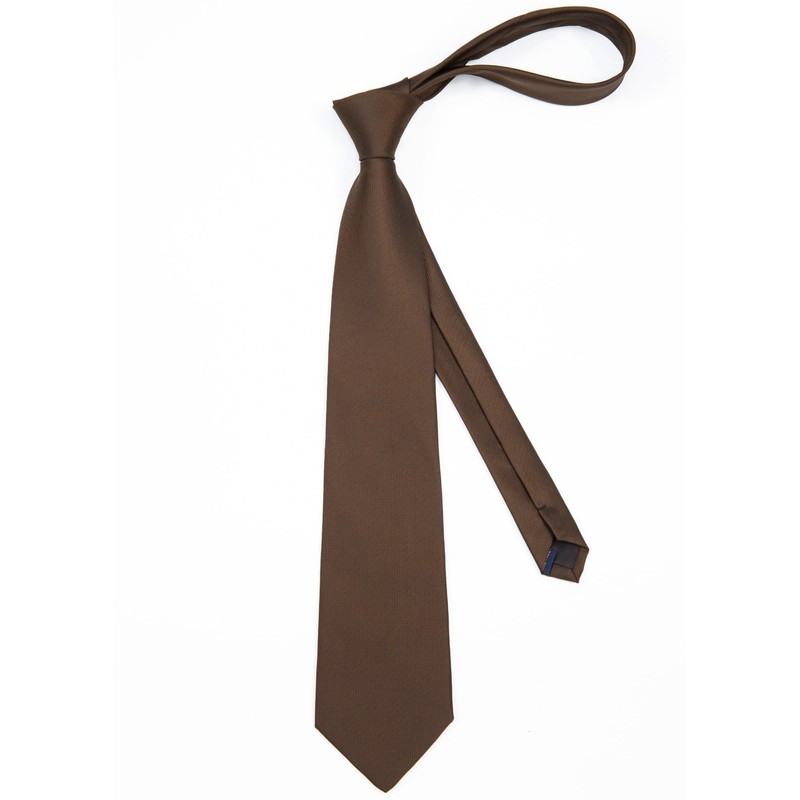 Enlision Men's Plain Ties and Pocket Square Set Classic Wedding