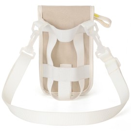 SEPWIK Water Bottle Carrier Bag with Phone Pocket 40oz Water Bottle Holder Pouch with Adjustable Strap Water Bottle Sleeve for Walking Hiking Camping Gym Scandihome Series