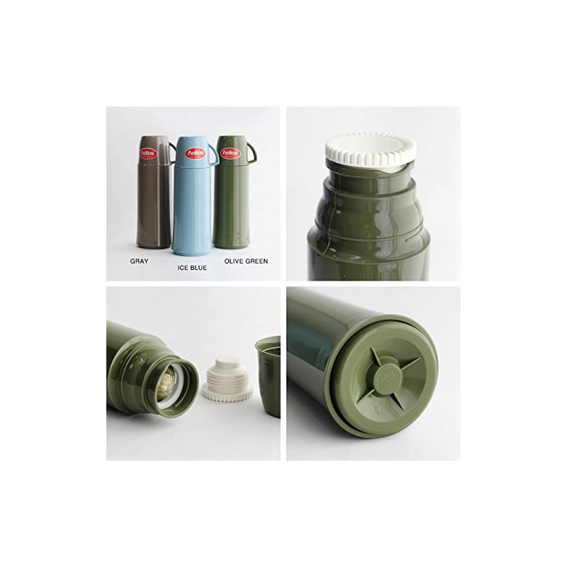 Helios Elegance Tabletop Thermos Bottle, 16.9 fl oz (500 ml)