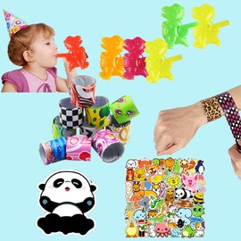 Kocici 124 Pcs Party Favors for Kids, Goodie Bags Stuffers, Prize Box Toys for Classroom, Treasure Chest Toys, Fidget Toys Bulk, Pinata Fillers, Carnival Prizes