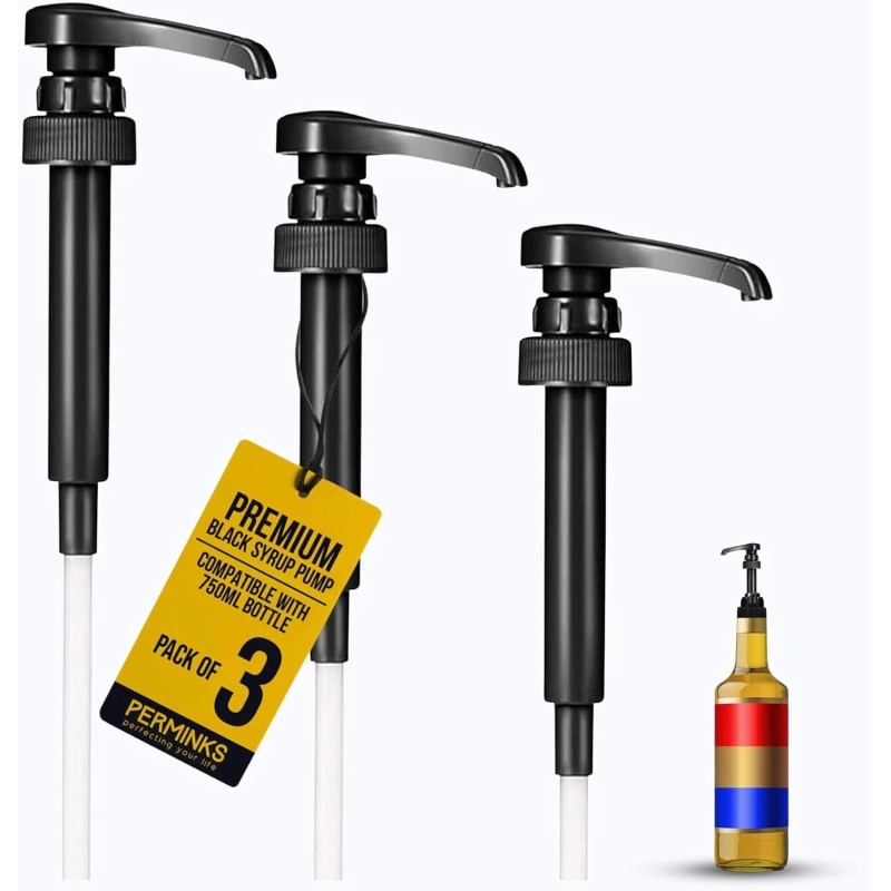 Versatile Syrup Pump for Smooth Dispensing of Coffee and Desserts