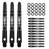 CyeeLife Pro Dart Shafts Aluminium 15Packs(5 Sets) with 20pcs Rubber