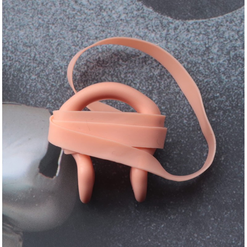 Ruwado 2 Pcs Nose Plugs Swimming Nose Clips with String
