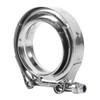Qiilu V Band Flansch, 3 Zoll Edelstahl V Band Klemme