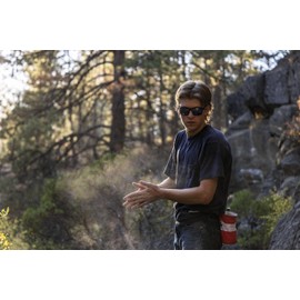 Suncloud A-Team Polarized Sunglasses – 100% UV Protection – Comfortable Fit, Trendy Design – for Men & Women – Cedar + Polarized Gray Green Lenses