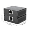 Digital Audio Extender Coaxial and Optical Fiber Converter for Cat5e/6