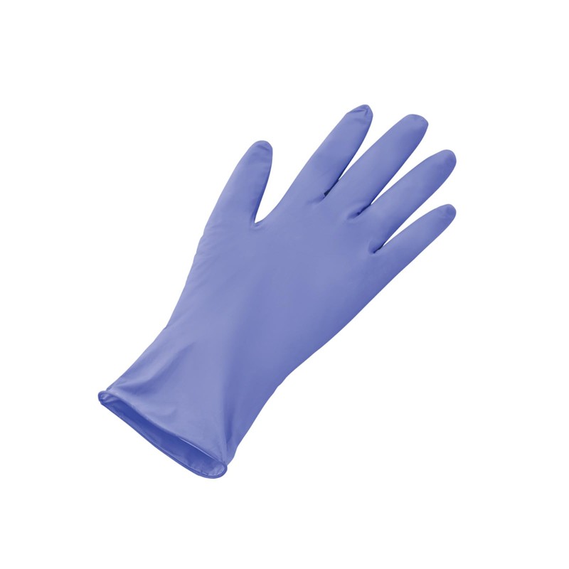 Utsunomiya Production Pro Plus Nitrile Smooth PF (200 Pieces) Aqua