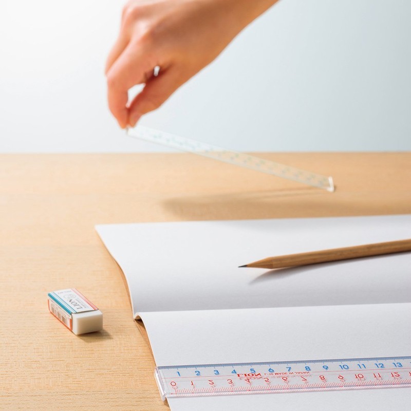 Lion Office Equipment Pick-up Ruler Scale 11.8 inches (30 cm)