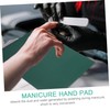 FOMIYES Leather Dual-Sided Manicure Hand Cushion Mat Nail Art Desktop