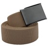 KYEYGWO Unisex Belt Adjustable Plain Stretch Elastic Web Belt with