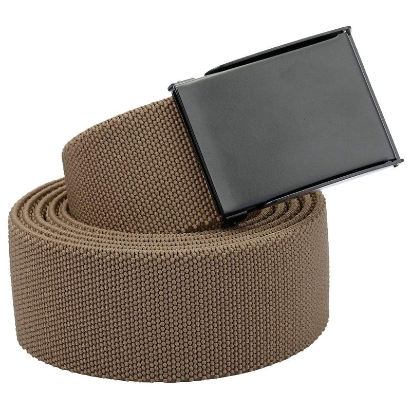 KYEYGWO Unisex Belt Adjustable Plain Stretch Elastic Web Belt with