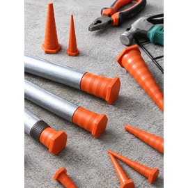 Hydraulic Hose Plug Kit for Leak Prevention – 17PCS Rubber Drip-Proof Caps for Oil Lines, Irrigation & Maintenance Use
