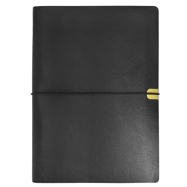 KAFENDA Refillable Leather Notebook Comes with 80 Sheets/160 Pages, A5