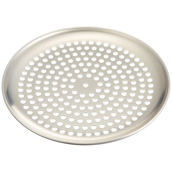 Endoshoji GPZ3703 TKG Pizza Pan, Commercial Use, Drilled Holes 9.8 inches (25 cm), Aluminum, Made in China