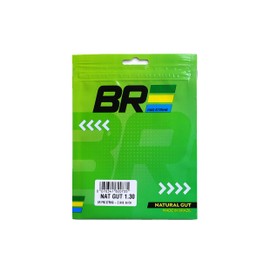 BR Pro String Natural Gut Tennis Rope 1.3 mm – 2 Units of 6 Metres | Control, Power and Maximum Comfort