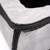 PIT66 Black Armrest Cover Center Console Lid Cover Microfiber Leather