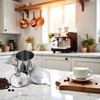 ZhangyiHot 2Pcs Silver Vietnamese Coffee Filter Stainless Steel Pot Drip