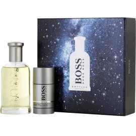Boss Bottled 2 Pc Gift Set For Men With 6.7oz/200ml + 2.4oz Deodorant Stick