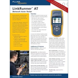 Fluke NetAlly LinkRunner LRAT 2000 Firmware  2.5.4 Build 1110 With Instructions