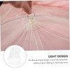 OHPHCALL Circular Bed Canopy Mosquito Net for Double Bed with