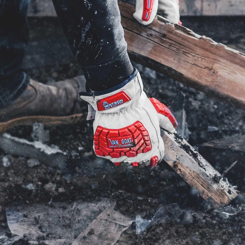 Watson Gloves Van Goat Winter Lined Work Gloves - Water