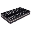 Silverman & Co. Double 6 Large Black Domino Set -
