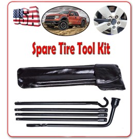 SIKY for 2002-2015 Dodge Ram 1500 Spare Tire Lug Wrench Tools Spare Tire Replacement Kit, Heavy Duty Steel