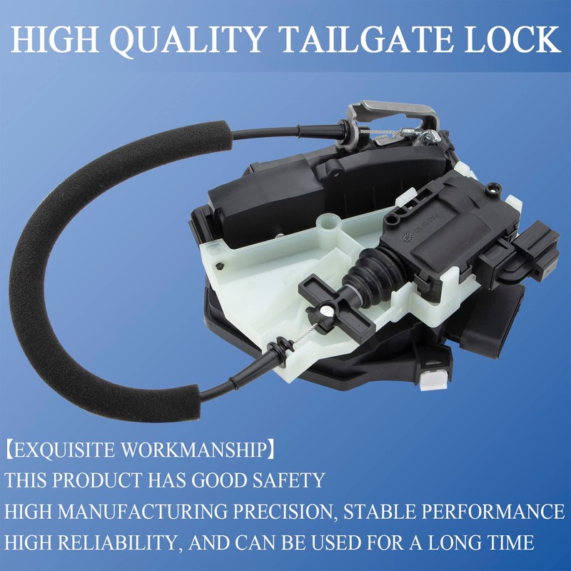 Tailgate Lock for Ecosport 2013-2017 ZEALfix CN15-A219A-NE CN1A-5426413-BE Boot Tailgate