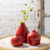 Sullivans Ceramic Vase Set- 3 Small Vases, Rustic Home Décor,