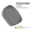 SmartVLT Men's Black Chrome Replacement Lenses for Oakley Sliver XL