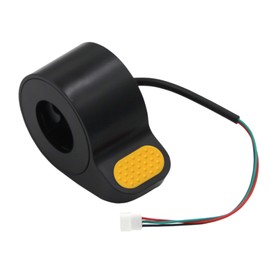 Electric Scooter Finger Throttle, Throttle Accelerator Accessories Replacement Finger Thumb Speed Throttle for M365 G30 Pro2 1S Electric Scooter(Yellow)