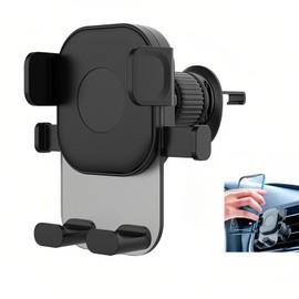 Smartphone Holder, Car Air Conditioner Vent for Cars, Smartphone Stand, Car Phone Holder, Easy Installation, One-Handed Operation, Rotation, 360° Freely Adjustable, In-Car Smartphone Holder, Car