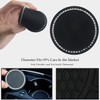 POTUANOT 10 Bling Car Coaster Drink Holder, Engine Ignition Button