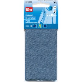 Prym Mittelblau 929553 Iron-On Patch Jeans 12 x 45 cm Cotton