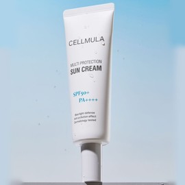 Cellmuller Multi Protection Sun Cream 50ml Renewal + 1 Sample Dermatology Mask Pack / 셀뮬러 멀티 프로텍션 선크림 50ml 리뉴얼+샘플 피부과 마스크팩 1장