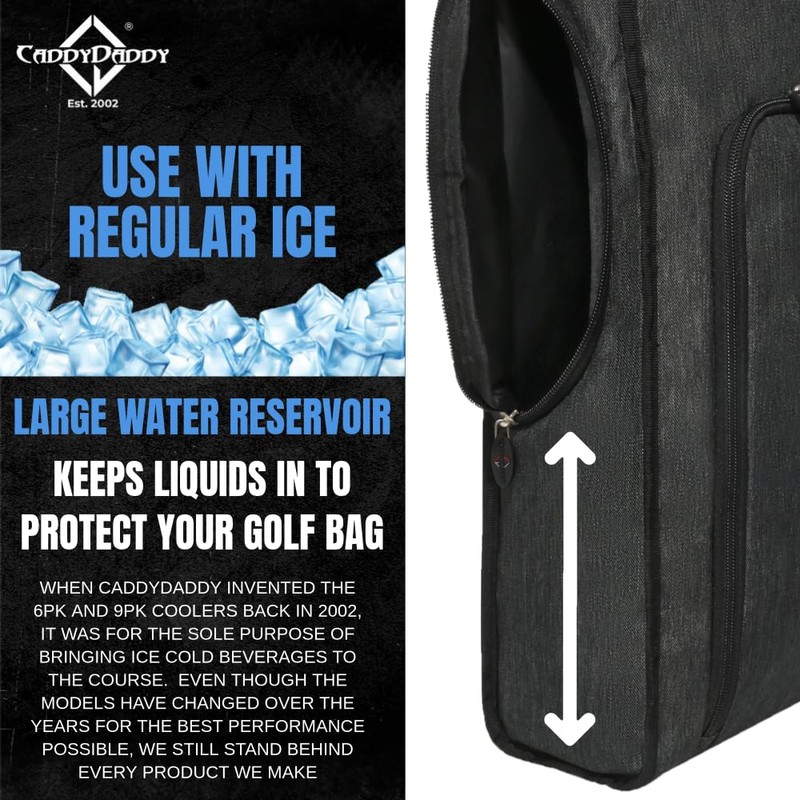 Caddy Daddy Golf 6 Pack Golf Bag Cooler