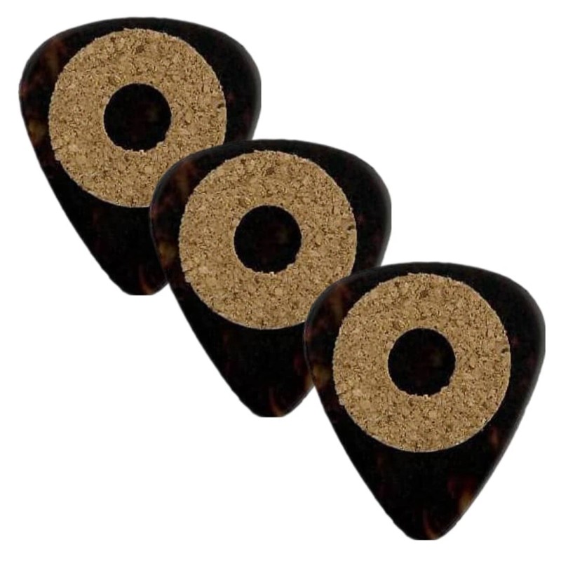 Clayton Cork Grip Standard Guitar Pick 3 Pack .50 mm