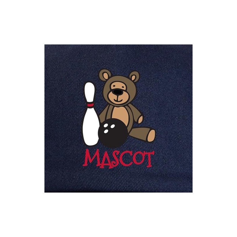 CafePress Teddy Mascot Unique Adjustable Baseball Hat Black