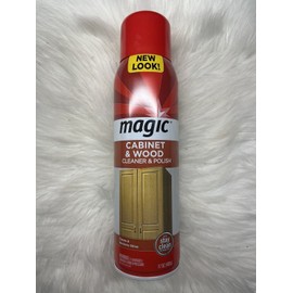Magic Cabinet & Wood Cleaner Polish Aerosol 17oz New Discontinued 1 Can