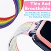 JSTHHTT Pack of 4 Quick Release Bracelets, Fabric Breathable Woven