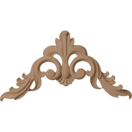 Ekena Millwork ONL10X10X01MOAL Large Monique Corner, 10" X 10" X 1", Alder